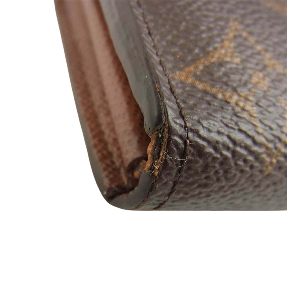 LOUIS VUITTON ルイ・ヴィトン M60531 モノグラム ポルトフォイユ サラ ブラウン系【中古】
