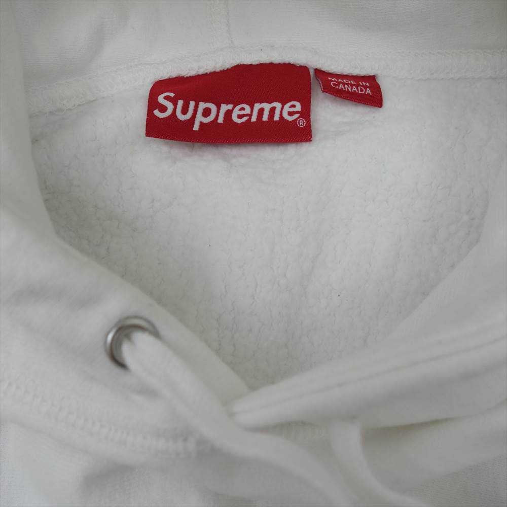 Supreme シュプリーム 21AW Box Logo Hooded Sweatshirt ボックス ロゴ パーカー ホワイト系 L【中古】