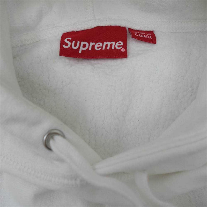 Supreme シュプリーム 21AW Box Logo Hooded Sweatshirt ボックス ロゴ パーカー ホワイト系 L【中古】
