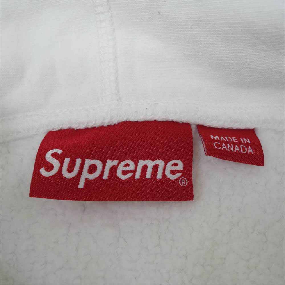 Supreme シュプリーム 21AW Box Logo Hooded Sweatshirt ボックス ロゴ パーカー ホワイト系 L【中古】