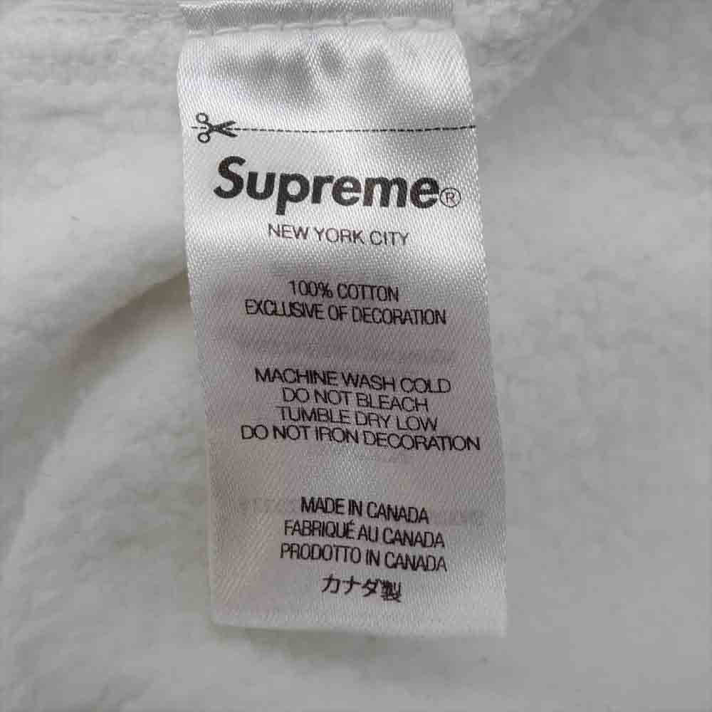 Supreme シュプリーム 21AW Box Logo Hooded Sweatshirt ボックス ロゴ パーカー ホワイト系 L【中古】