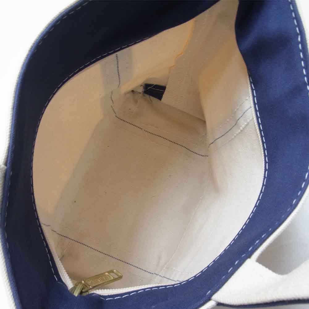 L.L.Bean エルエルビーン boat and tote トート バッグ USA製 ベージュ系【中古】