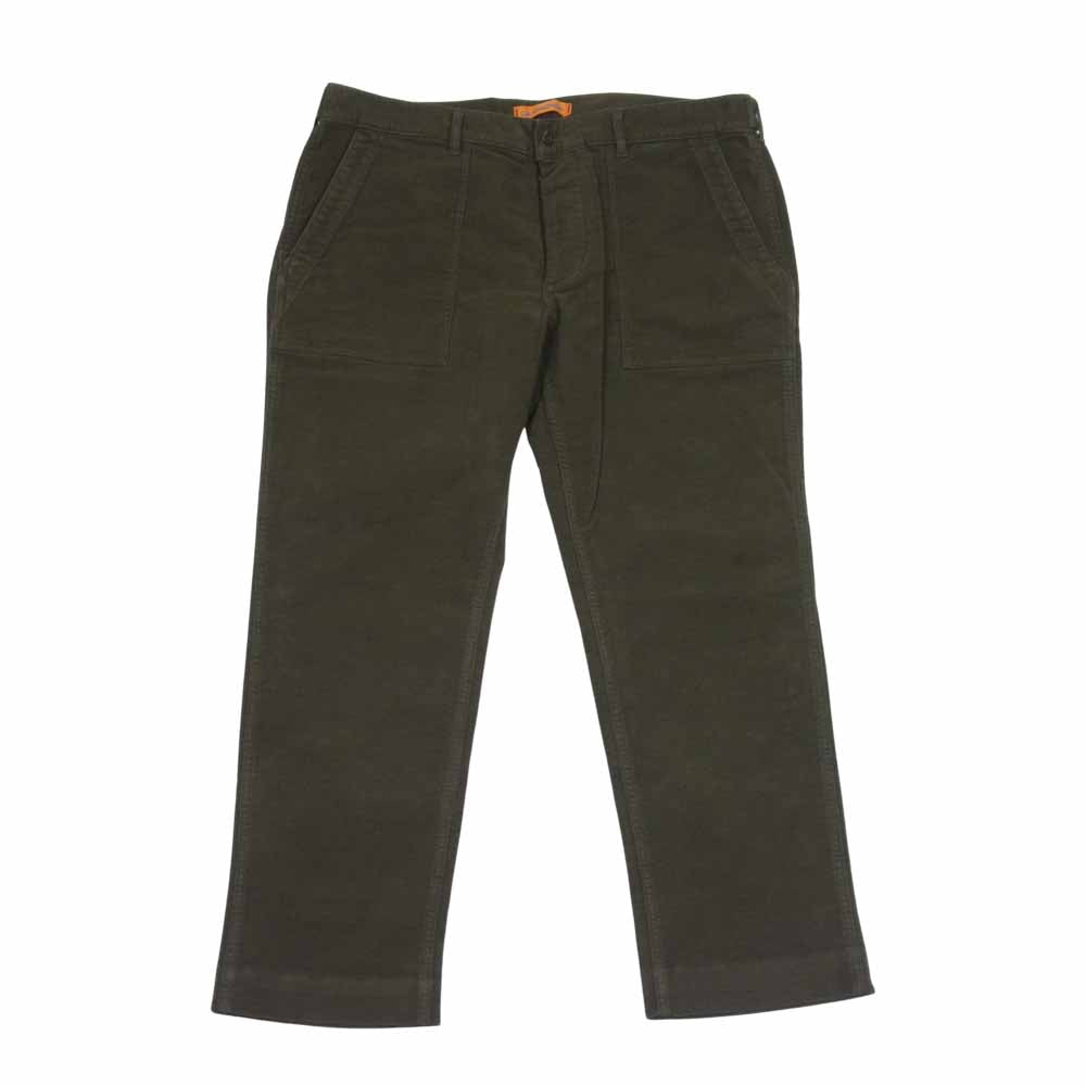 ルメイュール モールスキン ファティーグ  パンツ ブラウン系 36【中古】