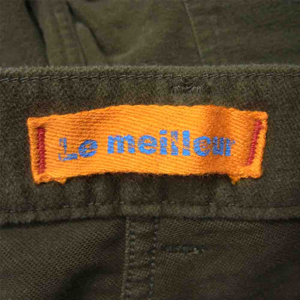 ルメイュール モールスキン ファティーグ  パンツ ブラウン系 36【中古】