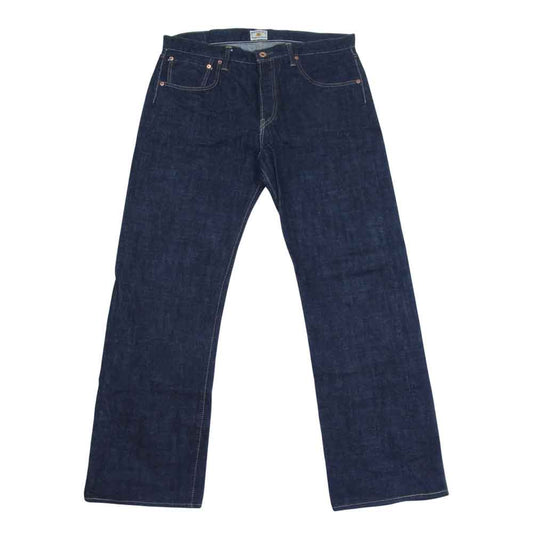 Pherrow's フェローズ 421 ストレート ボタンクライ セルビッチ デニム パンツ インディゴブルー系 36【中古】