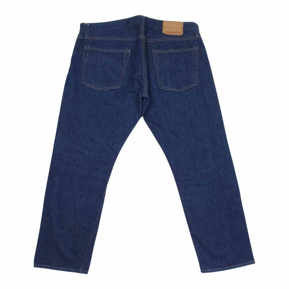 RESOLUTE リゾルト 712 ストレート セルビッチ デニム パンツ インディゴブルー系 36【中古】