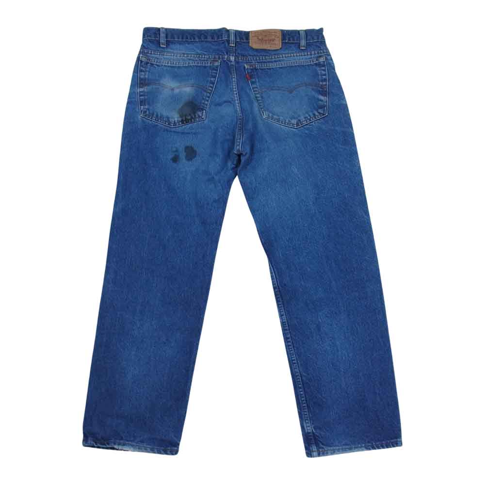 Levi's リーバイス 505-0216 USA製 ジップフライ Rタグ テーパート デニム パンツ インディゴブルー系 38【中古】