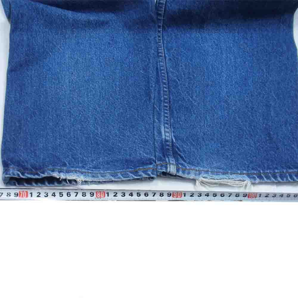 Levi's リーバイス 505-0216 USA製 ジップフライ Rタグ テーパート デニム パンツ インディゴブルー系 38【中古】