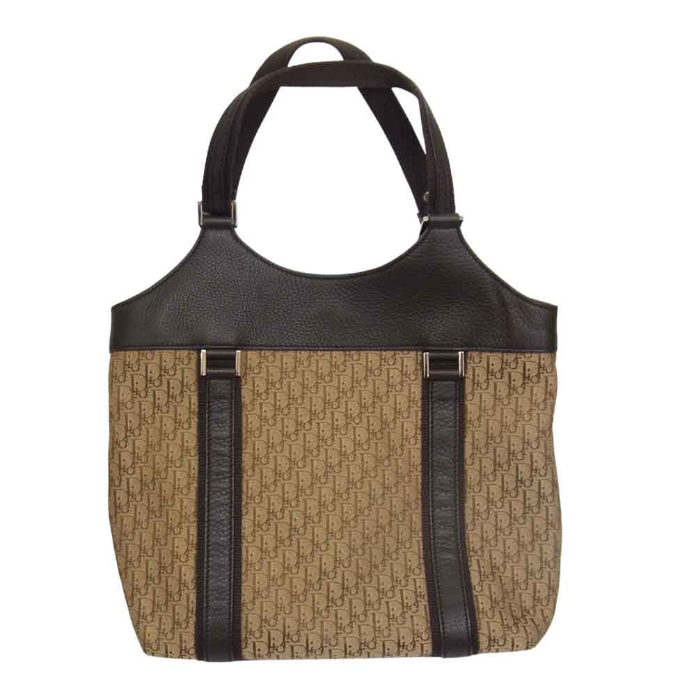 Christian Dior クリスチャンディオール JCF44960 ディオリッシモ トロッター ハンド トートバッグ ブラウン系【中古】