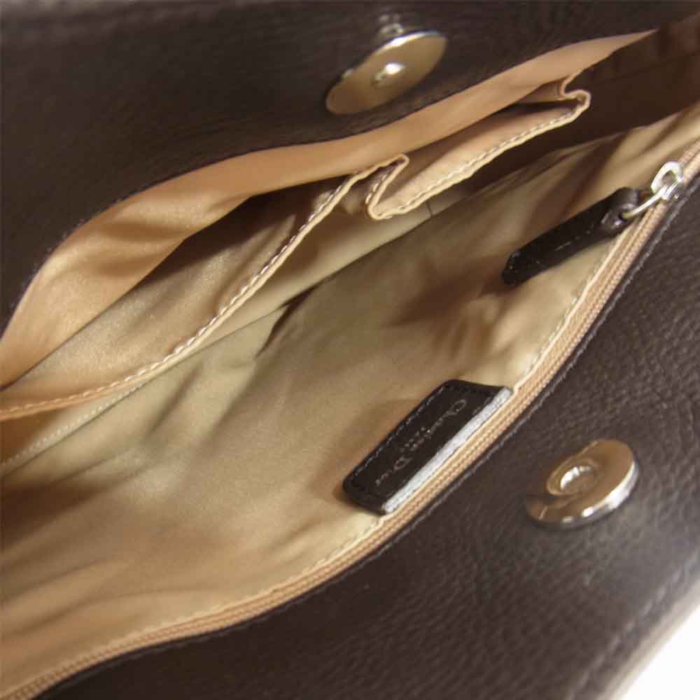Christian Dior クリスチャンディオール JCF44960 ディオリッシモ トロッター ハンド トートバッグ ブラウン系【中古】