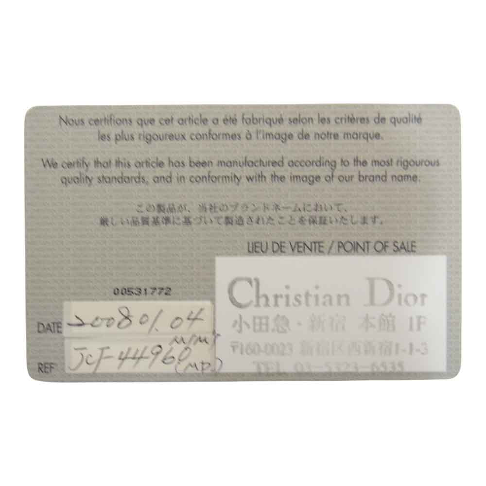 Christian Dior クリスチャンディオール JCF44960 ディオリッシモ トロッター ハンド トートバッグ ブラウン系【中古】