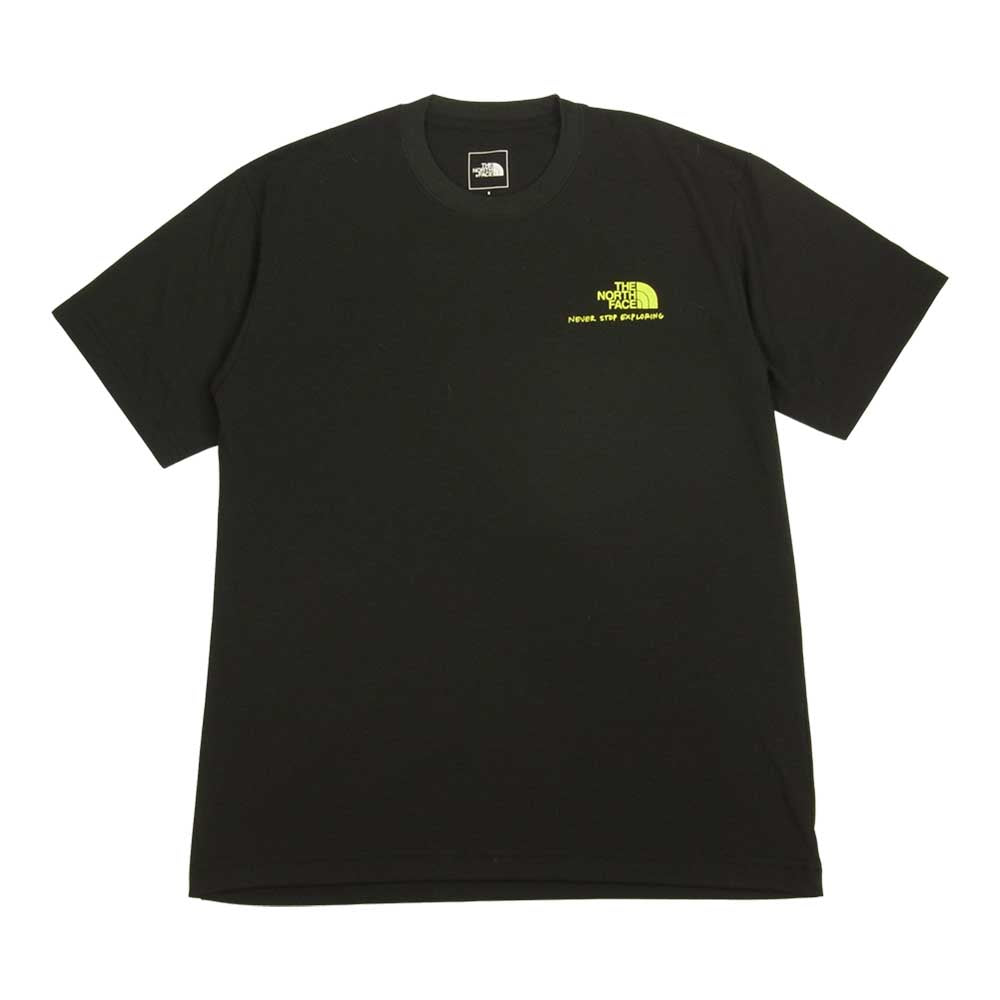 THE NORTH FACE ノースフェイス NT32146 S/S BC Duffel Photo Tee ベースキャンプ ダッフル フォト 半袖 Tシャツ ブラック系 S【中古】