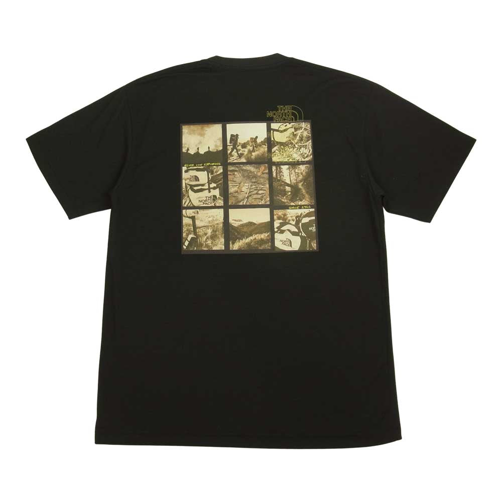 THE NORTH FACE ノースフェイス NT32146 S/S BC Duffel Photo Tee ベースキャンプ ダッフル フォト 半袖 Tシャツ ブラック系 S【中古】