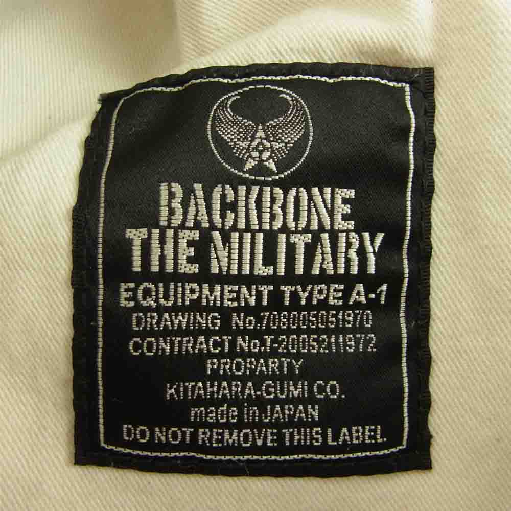 BACKBONE バックボーン 11AW BB11FW-P10 チノ ワーク パンツ ブラック系 S【中古】