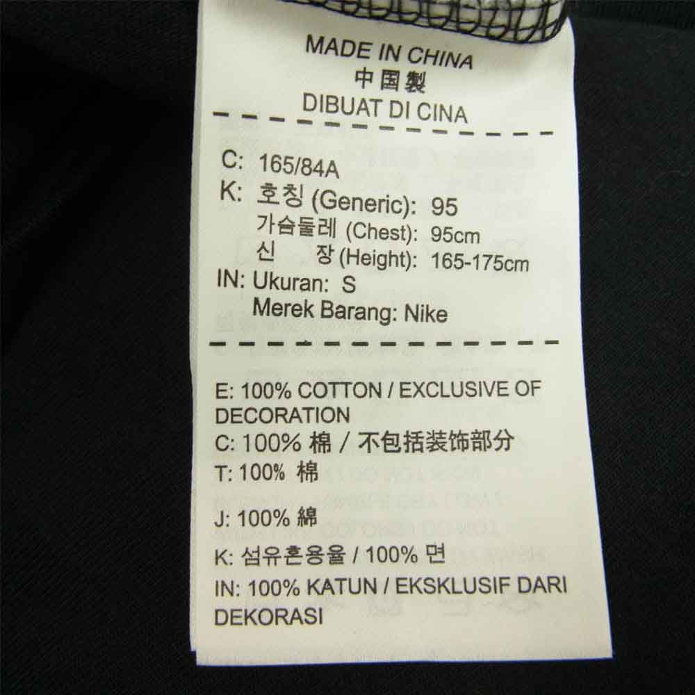 NIKE ナイキ LAB x DOVER STREET MARKET TEE BLACK CORTEZ FLOWER DSM AT1769-010 ラボ ドーバーストリートマーケット 半袖 Tシャツ ブラック系 S【中古】