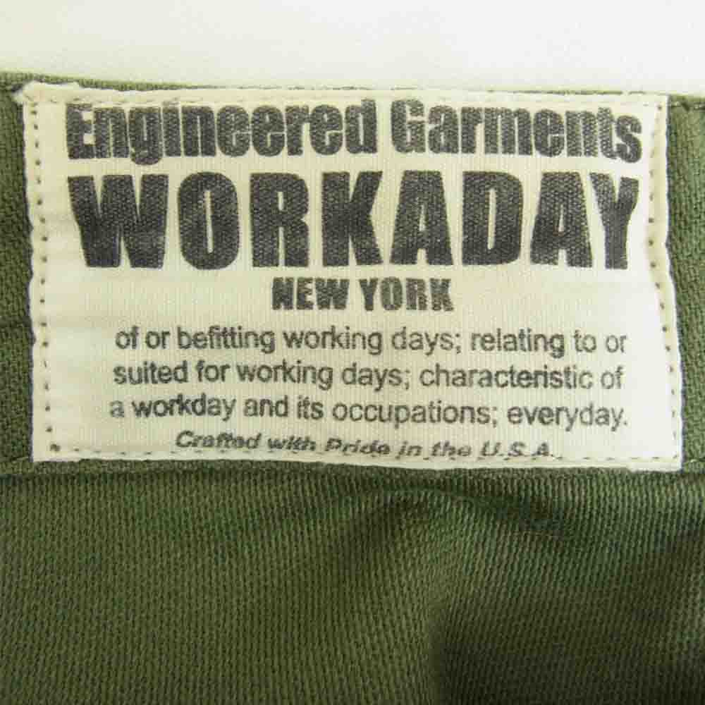 Engineered Garments エンジニアードガーメンツ WORKADAY カーゴ パンツ カーキ系 XS【中古】