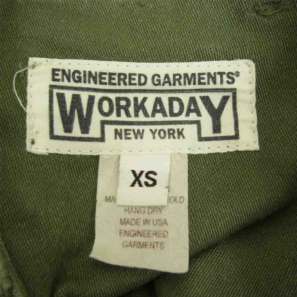 Engineered Garments エンジニアードガーメンツ WORKADAY カーゴ パンツ カーキ系 XS【中古】