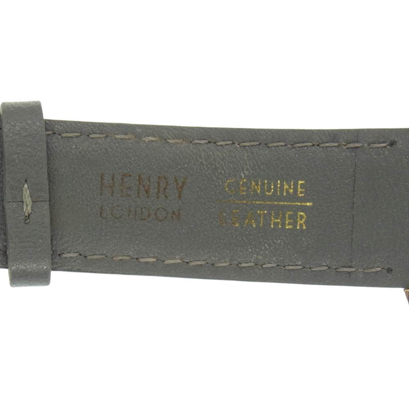 ヘンリー ロンドン FINCHLEY HL39-LS-0422 フィンチリー クォーツ 腕時計 ウォッチ グレー系【中古】