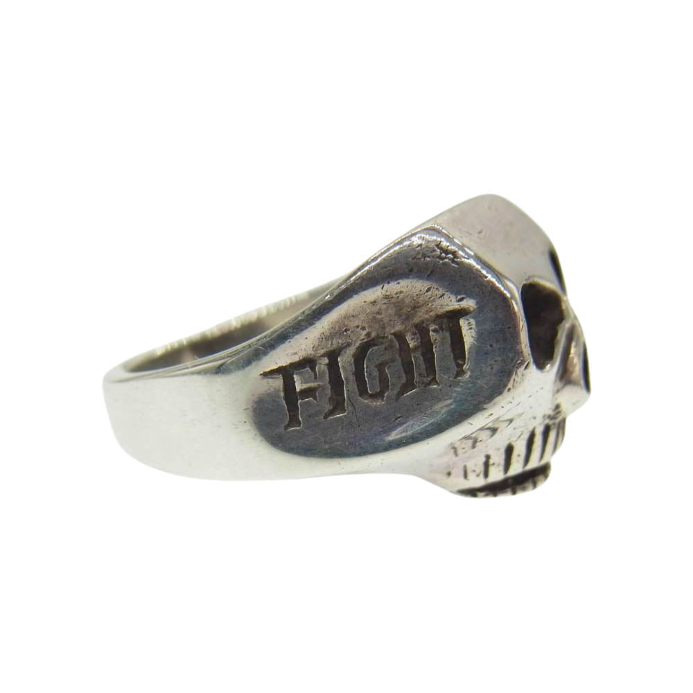 フラッシュポイント JIM SKULL RING FIGHT ALONE ファイト アローン ジムスカル リング シルバー系【中古】