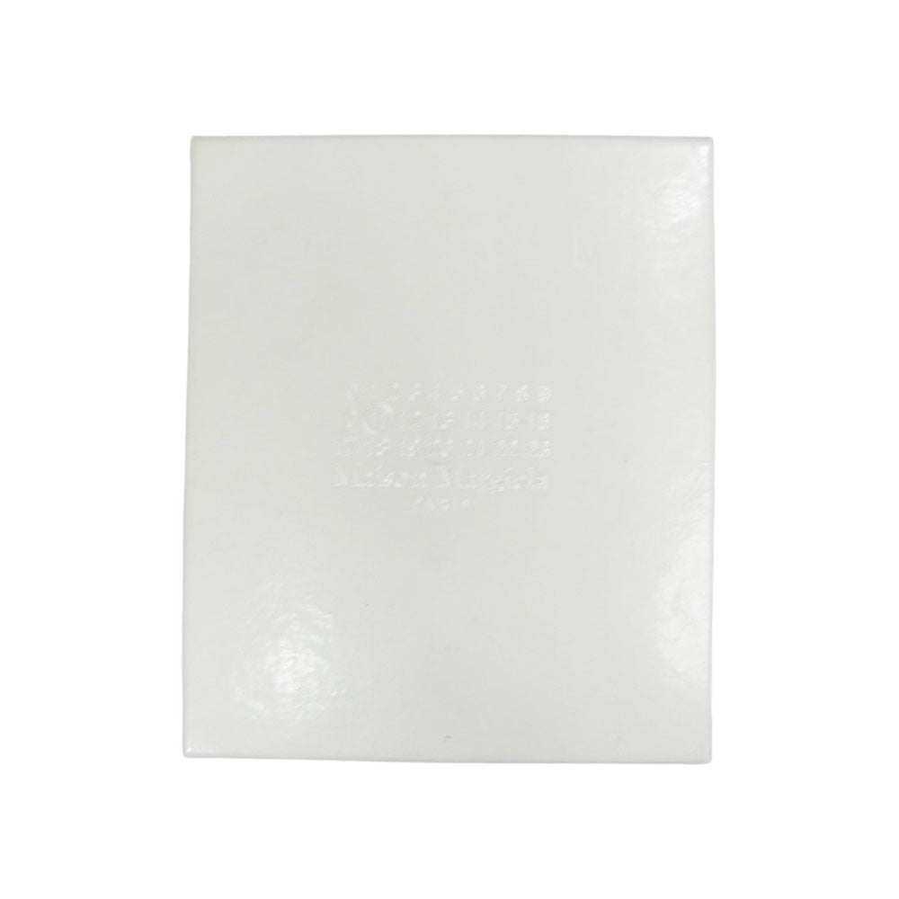 MAISON MARGIELA メゾンマルジェラ S35UI0391 四つタグ レザー 2つ折り 財布 ウォレット ブラック系【中古】