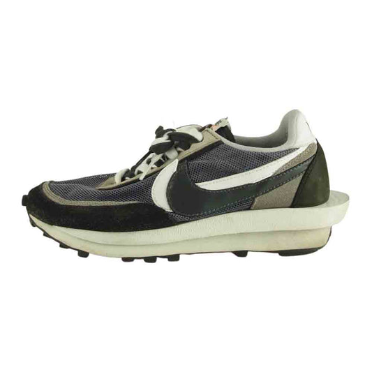 NIKE ナイキ BV0073-001 × SACAI サカイ LD WAFFLE ワッフル ローカットスニーカー ブラック系 26㎝【中古】