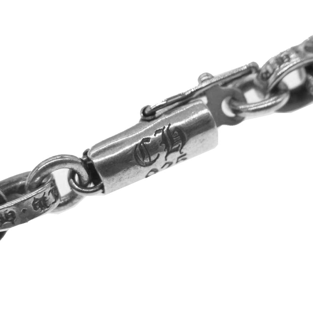CHROME HEARTS クロムハーツ（原本無） PAPER CHAIN 18 ペーパーチェーン 18インチ シルバー系【中古】