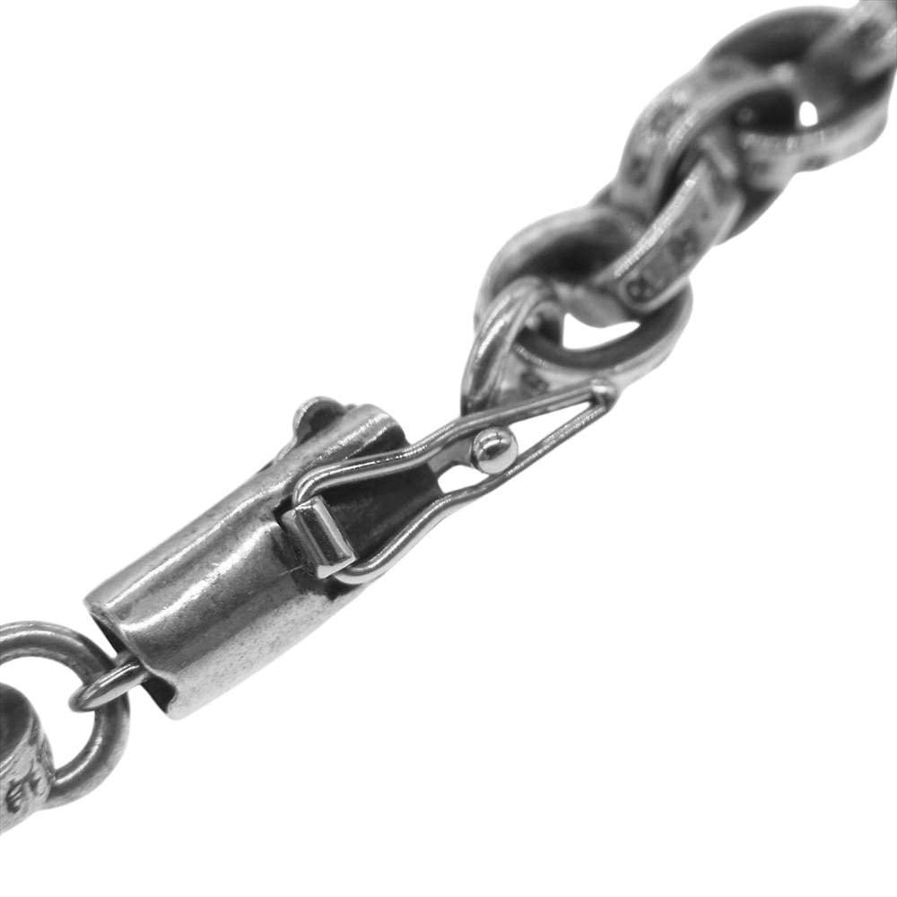CHROME HEARTS クロムハーツ（原本無） PAPER CHAIN 18 ペーパーチェーン 18インチ シルバー系【中古】