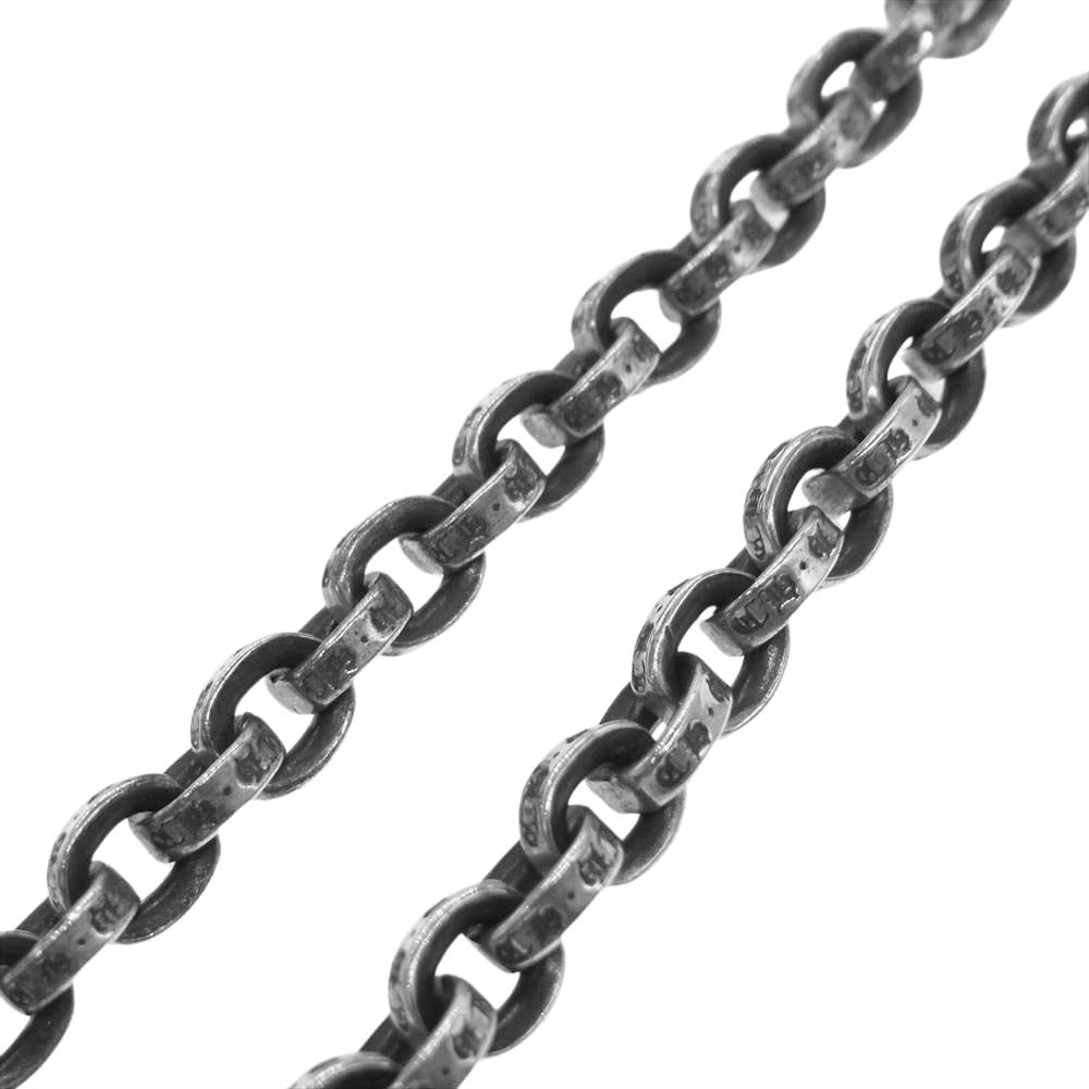 CHROME HEARTS クロムハーツ（原本無） PAPER CHAIN 18 ペーパーチェーン 18インチ シルバー系【中古】