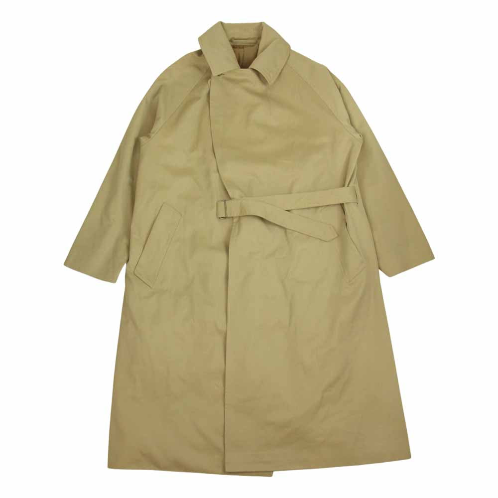 COMOLI コモリ 20SS R01-04004 コットンギャバ タイロッケンコート ベージュ系 1【中古】