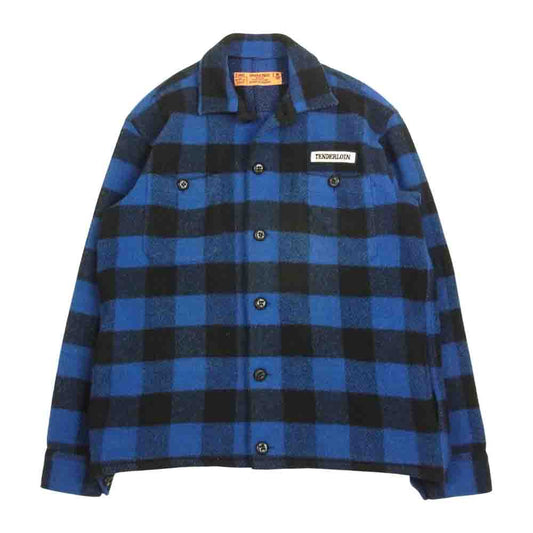 TENDERLOIN テンダーロイン 04AW T-BUFFALO JKT バッファロー チェック ジャケット ブラック系 ネイビー系 M【中古】