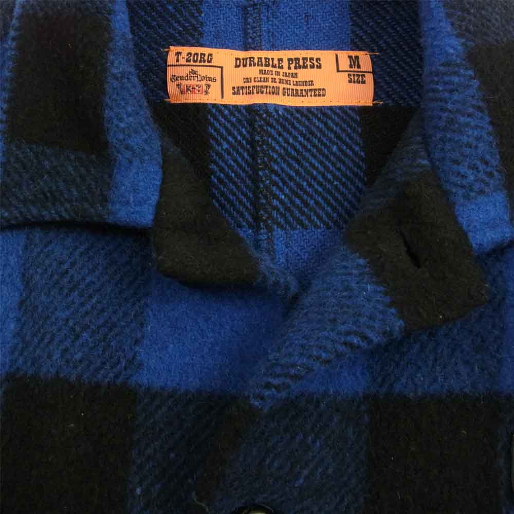 TENDERLOIN テンダーロイン 04AW T-BUFFALO JKT バッファロー チェック ジャケット ブラック系 ネイビー系 M【中古】