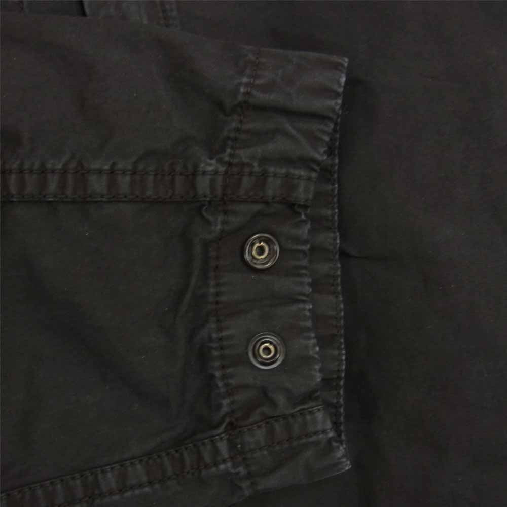STONE ISLAND ストーンアイランド 7615439WN 国内正規品 GARMENT DYED SHIRT JACKET ガーメントダイ シャツ ジャケット ブラック系 XXL【中古】