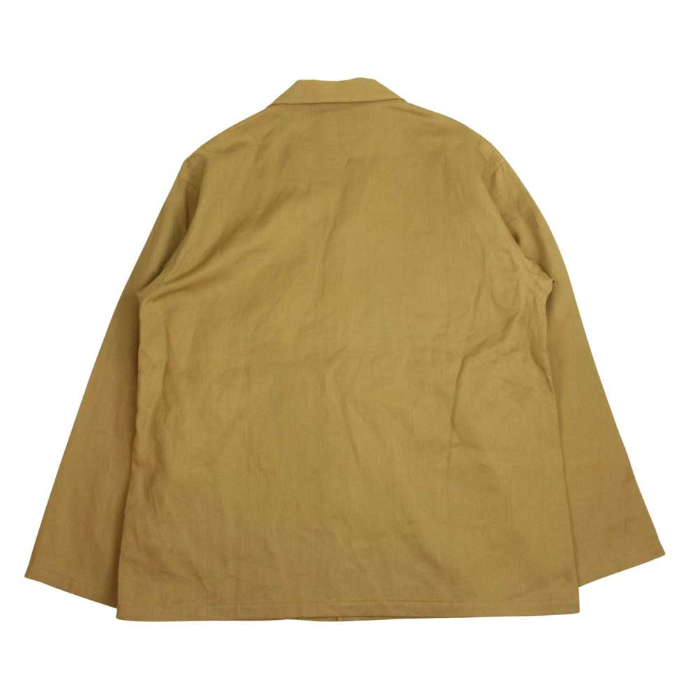 VISVIM ビズビム 22SS 0122105011010 CARDWELL SHIRT L/S カードウェル ミリタリー シャツ ベージュ系 5【中古】