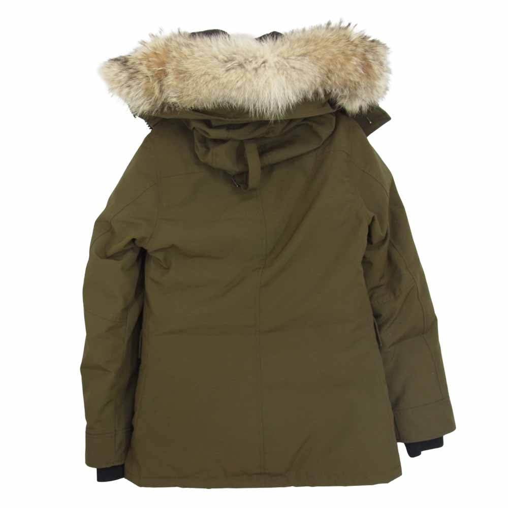 CANADA GOOSE カナダグース 2300JL 国内正規品 サザビーリーグ 2300JL CHARLOTTE PARKA シャーロット ダウン カーキ系 S/P【中古】