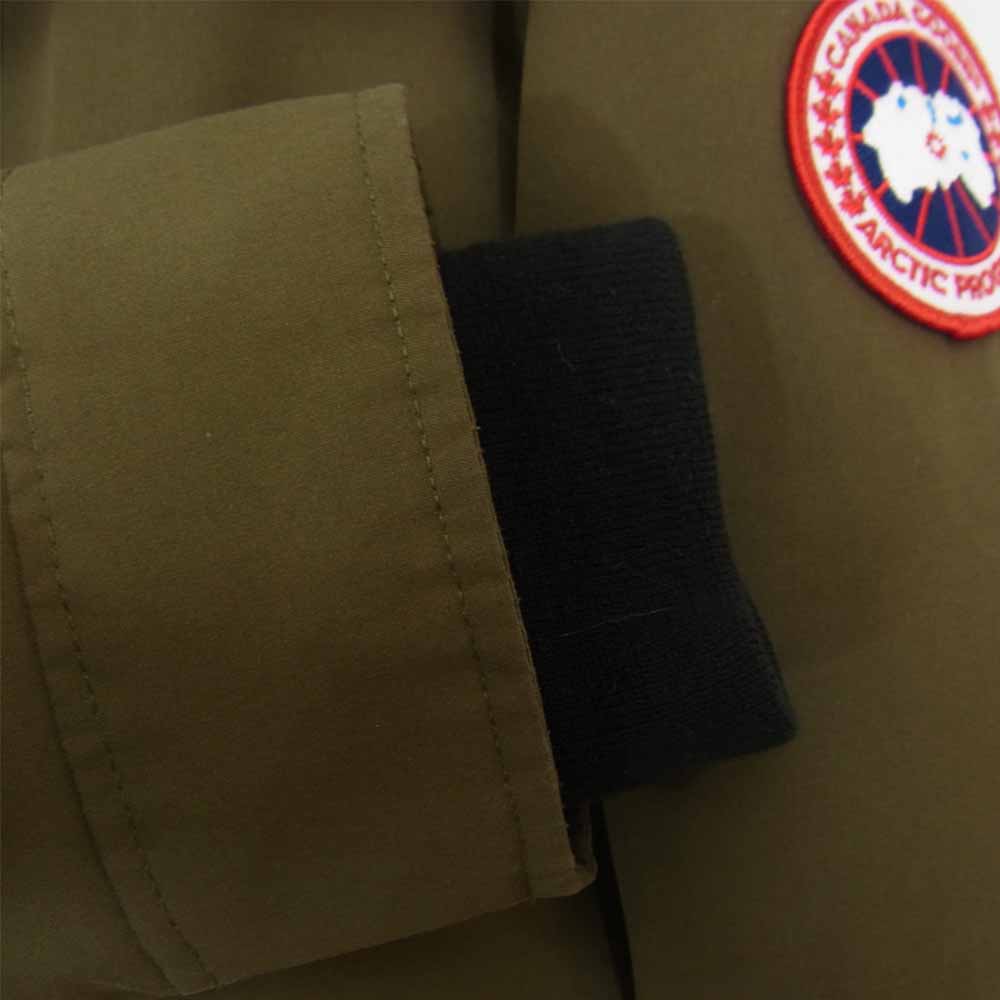 CANADA GOOSE カナダグース 2300JL 国内正規品 サザビーリーグ 2300JL CHARLOTTE PARKA シャーロット ダウン カーキ系 S/P【中古】
