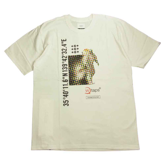 WTAPS ダブルタップス 20SS 201PCDT-ST12S DCLXVI Tシャツ ホワイト系 3【美品】【中古】