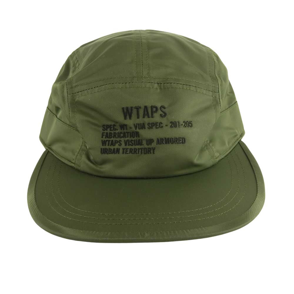 WTAPS ダブルタップス 20SS 201HCDT-HT09 CAP.NYLON.TWILL ナイロン ツイル キャップ カーキ系 F【極上美品】【中古】