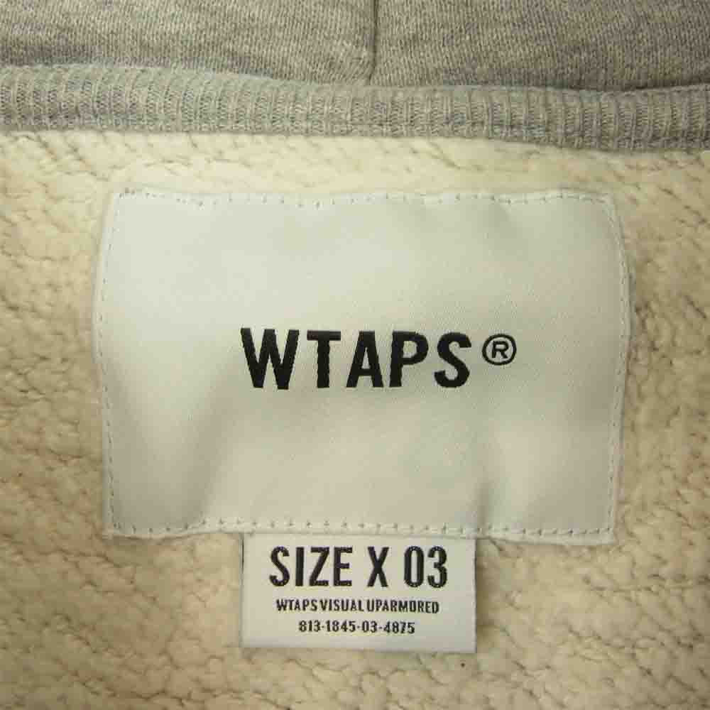 WTAPS ダブルタップス 21AW 212ATDT-CSM29 ACADEMY HOODED COTTON
