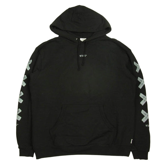 WTAPS ダブルタップス 20AW MMXX SCREEN SWEAT HOODIE スウェット パーカー ブラック系 3【中古】