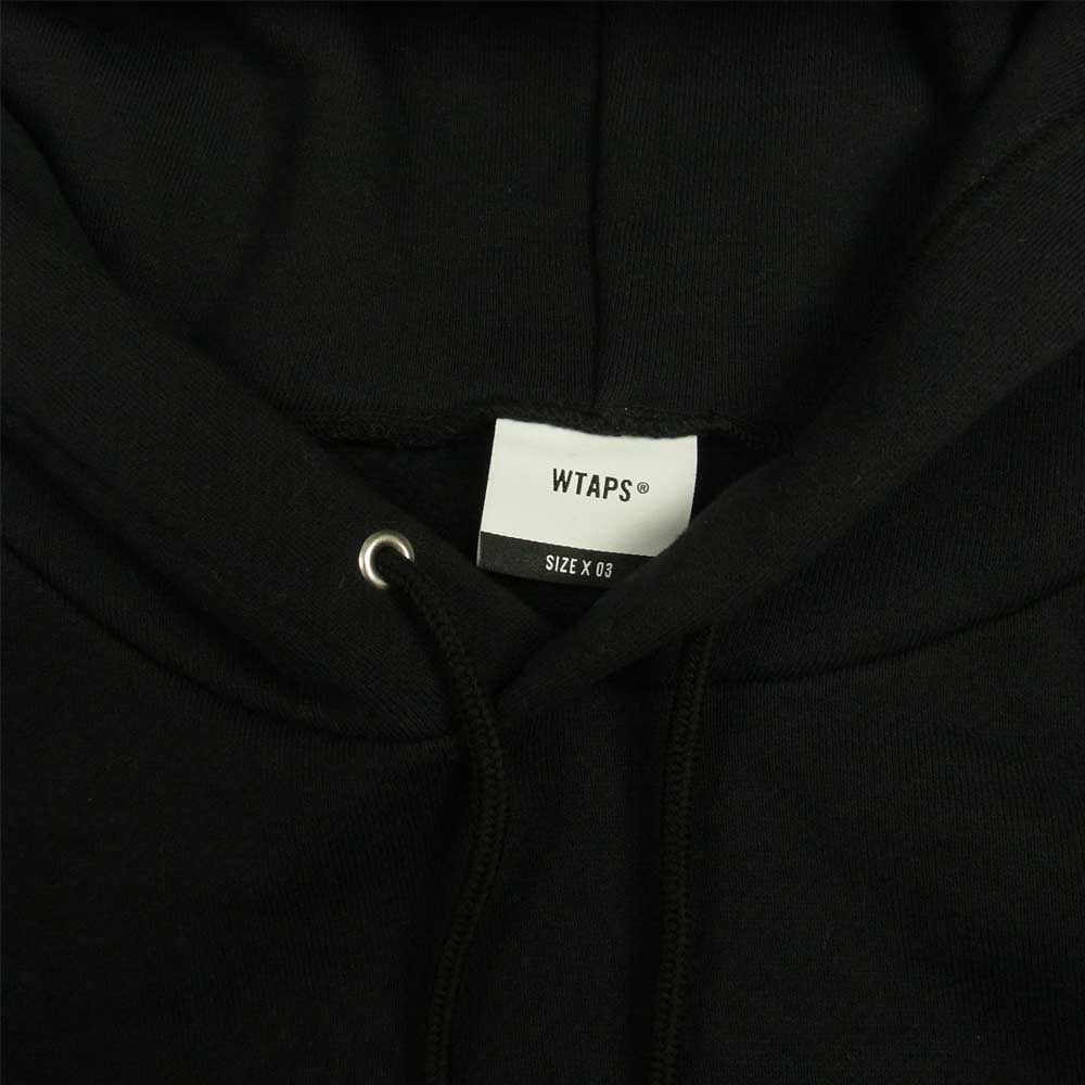 WTAPS ダブルタップス 20AW MMXX SCREEN SWEAT HOODIE スウェット パーカー ブラック系 3【中古】