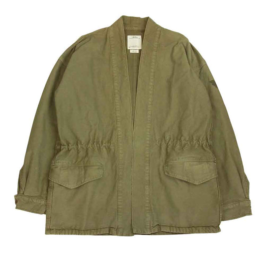 VISVIM ビズビム 0118205013030 SANJURO BENNY JKT サンジュウロウ ベニー ジャケット カーキ系 3【美品】【中古】