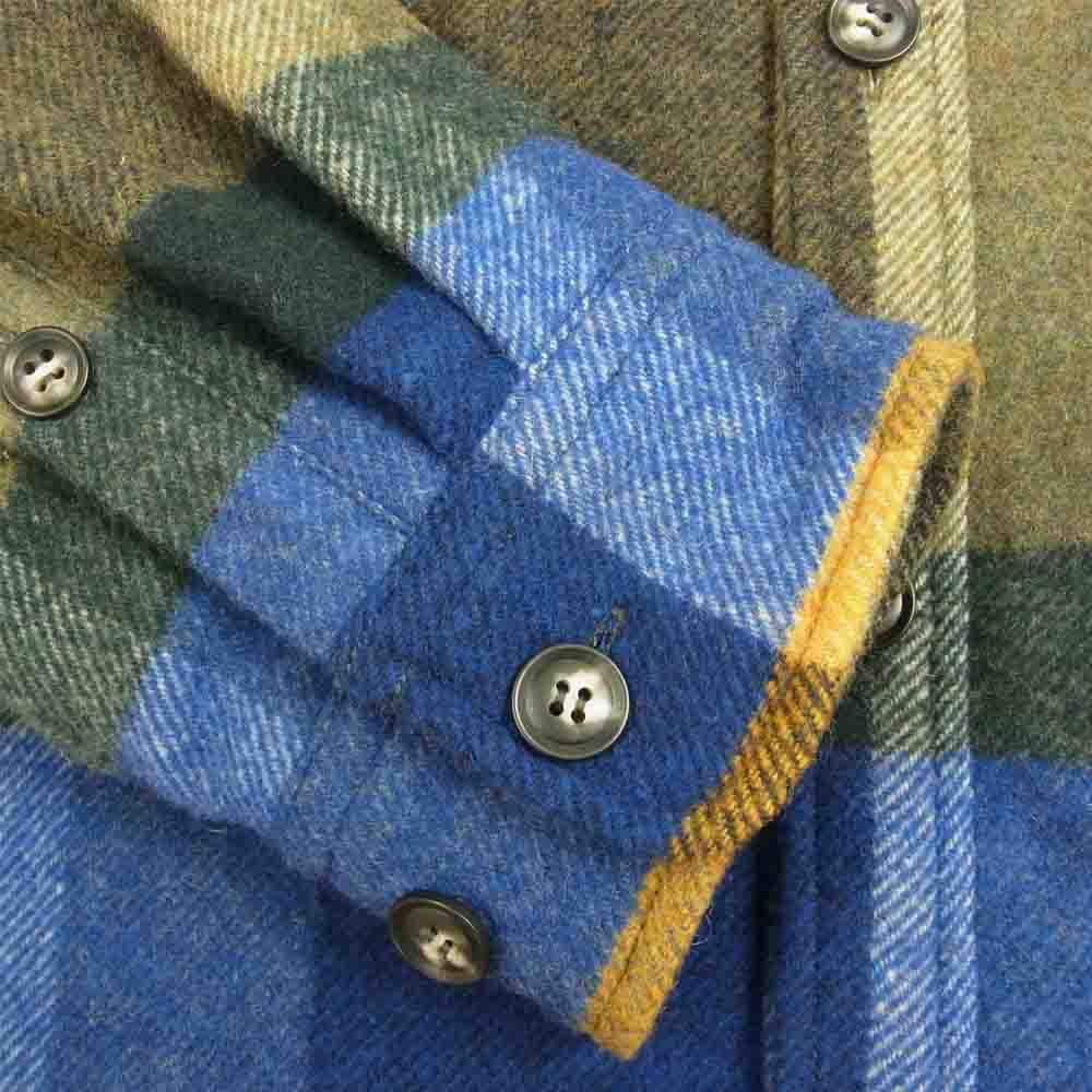 DESCENDANT ディセンダント 212TQDS-JKM02 CLAIRTON PLAID JACKET プレイド 裏キルティング ウール チェック ジャケット マルチカラー系 3【美品】【中古】