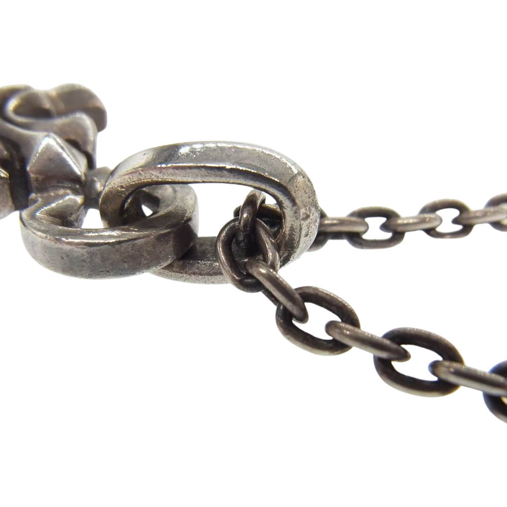 エフエーエル ミディアム ブラッドレス クロス ネックレス シルバー系【中古】