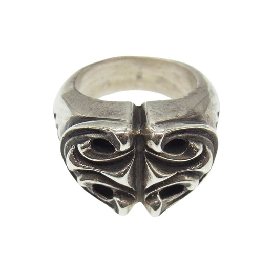 GABOR ガボール 国内取扱店ギャランティ付属 スカルプテッド オーバル リング シルバー系【中古】