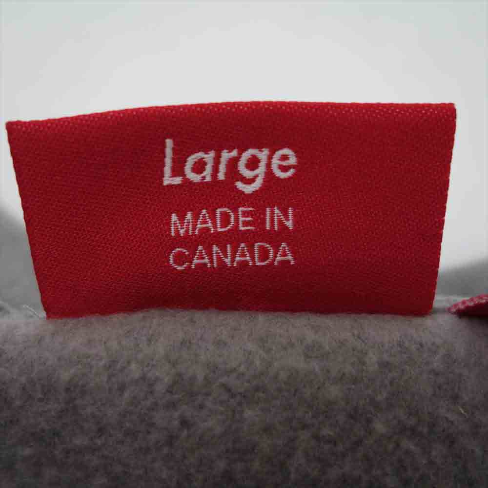 Supreme シュプリーム 21AW Small Box Crewneck スモール ボックス ロゴ クルーネック スウェット グレー系 L【極上美品】【中古】