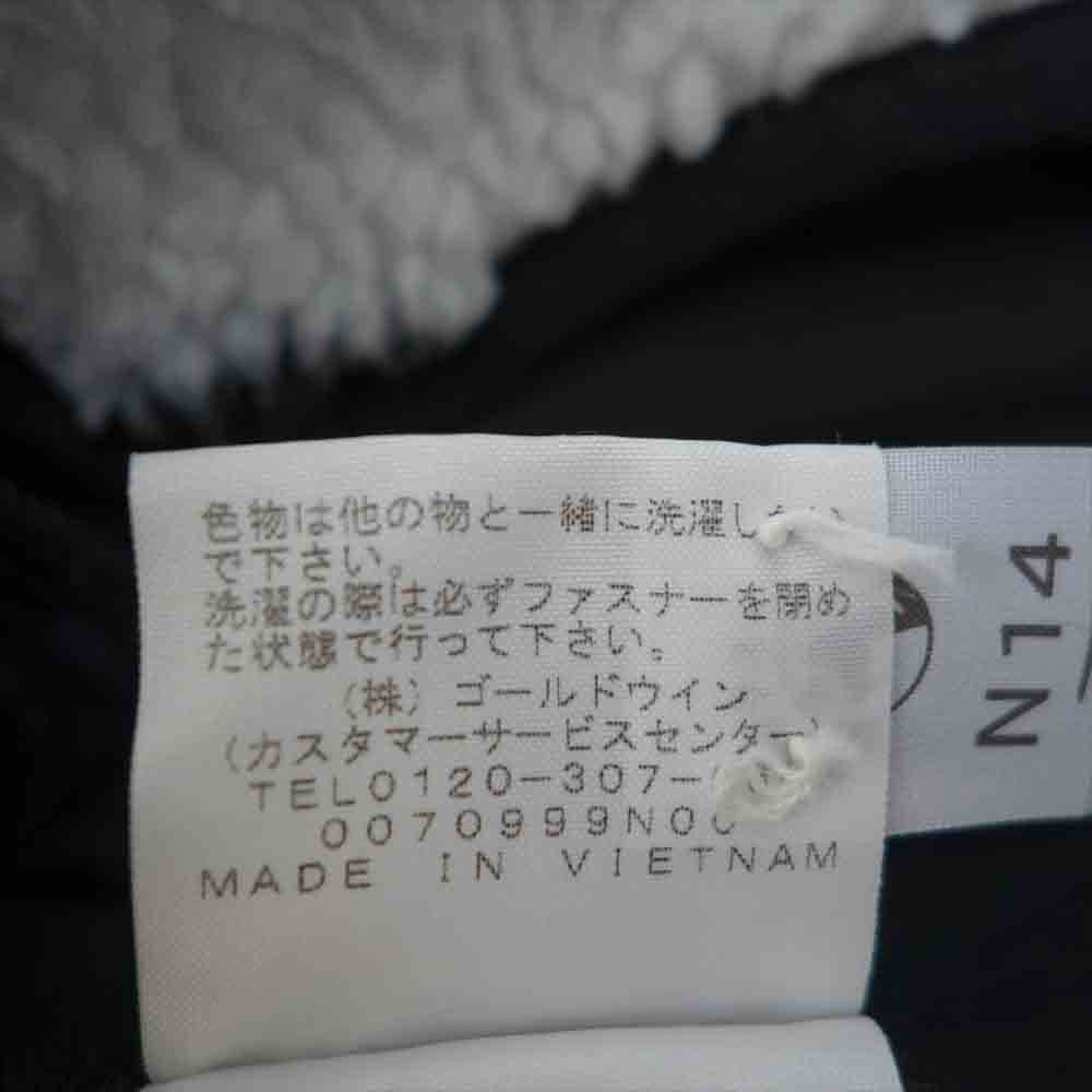 Supreme シュプリーム 20AW NT62004I The North Face S Logo Hooded Fleece Jacket ノースフェイス Sロゴ フーデッド フリース ジャケット ブラック系 S【中古】