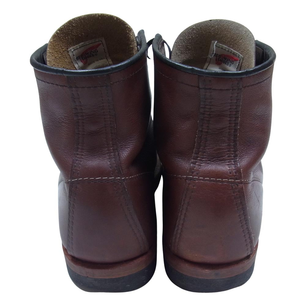 RED WING レッドウィング 9016 BECKMAN BOOT ベックマン ワークブーツ プレーントゥ ブラウン系 US9D【中古】