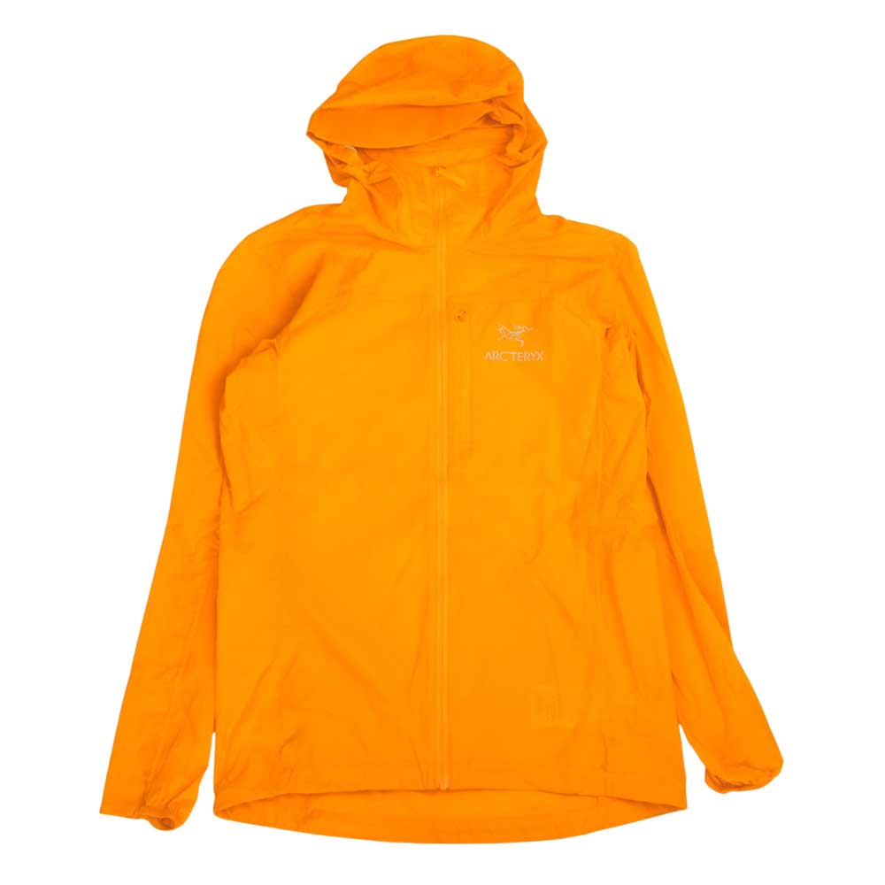 ARC'TERYX アークテリクス 25172-127101 Squamish Hoody スコーミッシュ フーディ 軽量 ナイロン ジャケット オレンジ系 XS【中古】