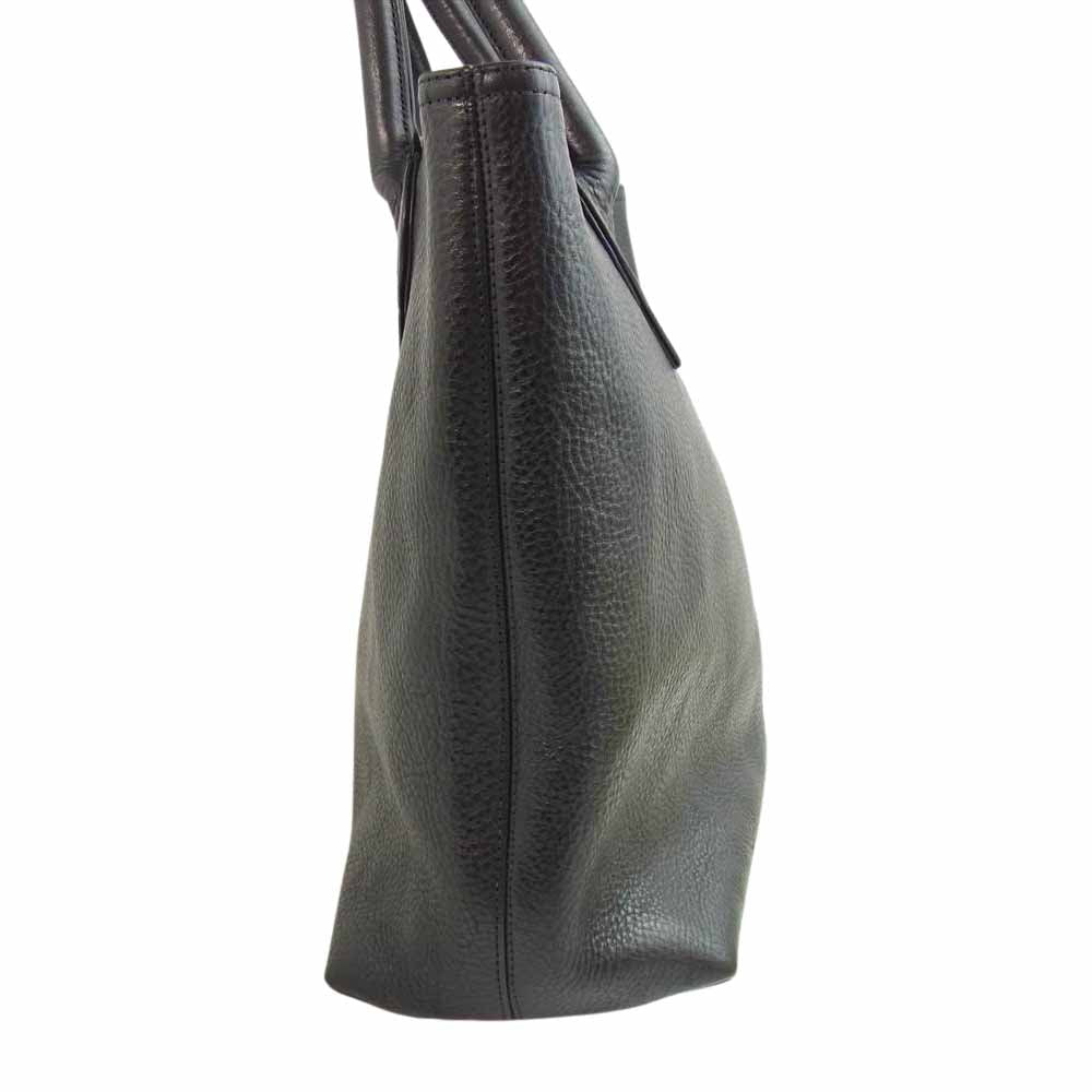 CHROME HEARTS クロムハーツ（原本無） FSトート クロス パッチ レザー ダガーバッグ ブラック系【中古】