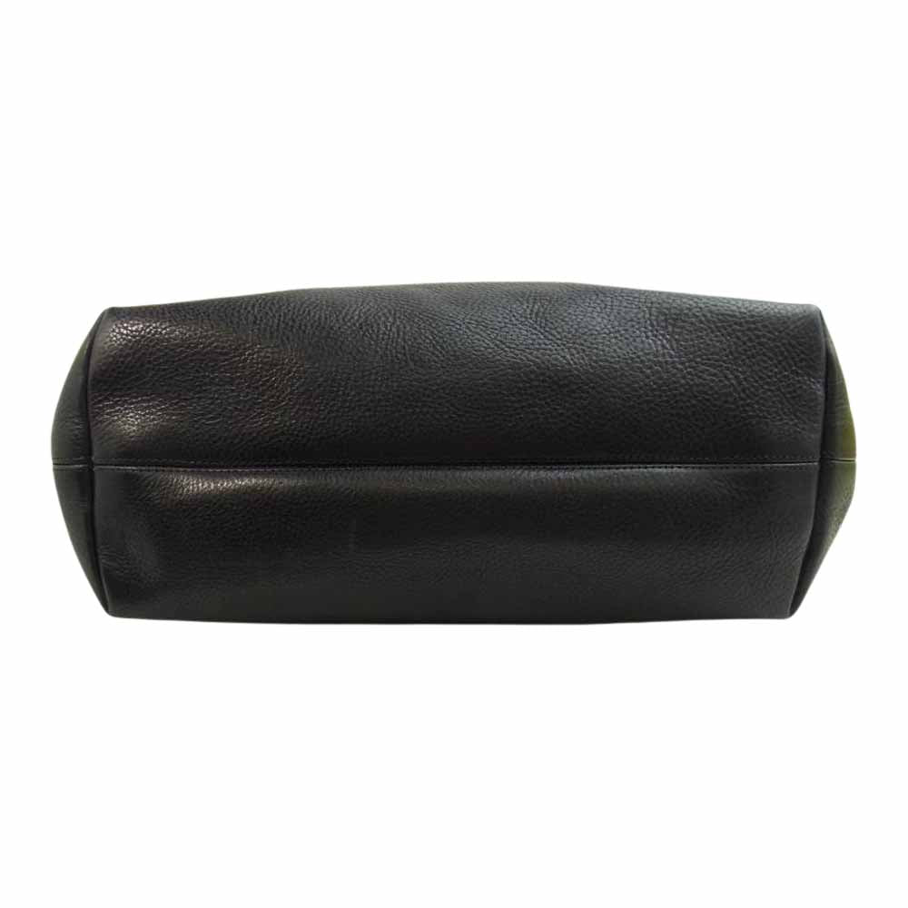 CHROME HEARTS クロムハーツ（原本無） FSトート クロス パッチ レザー ダガーバッグ ブラック系【中古】